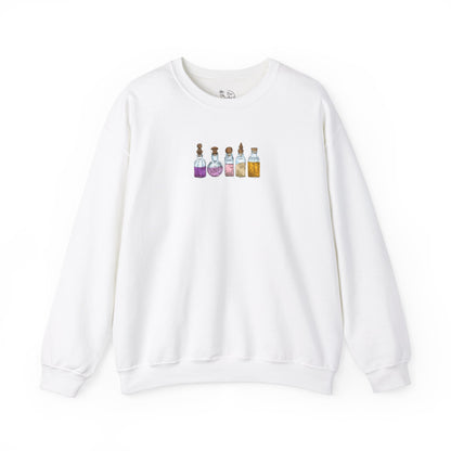 Trixic Pride Flag Potion Bottles - Adult Unisex Sweatshirt