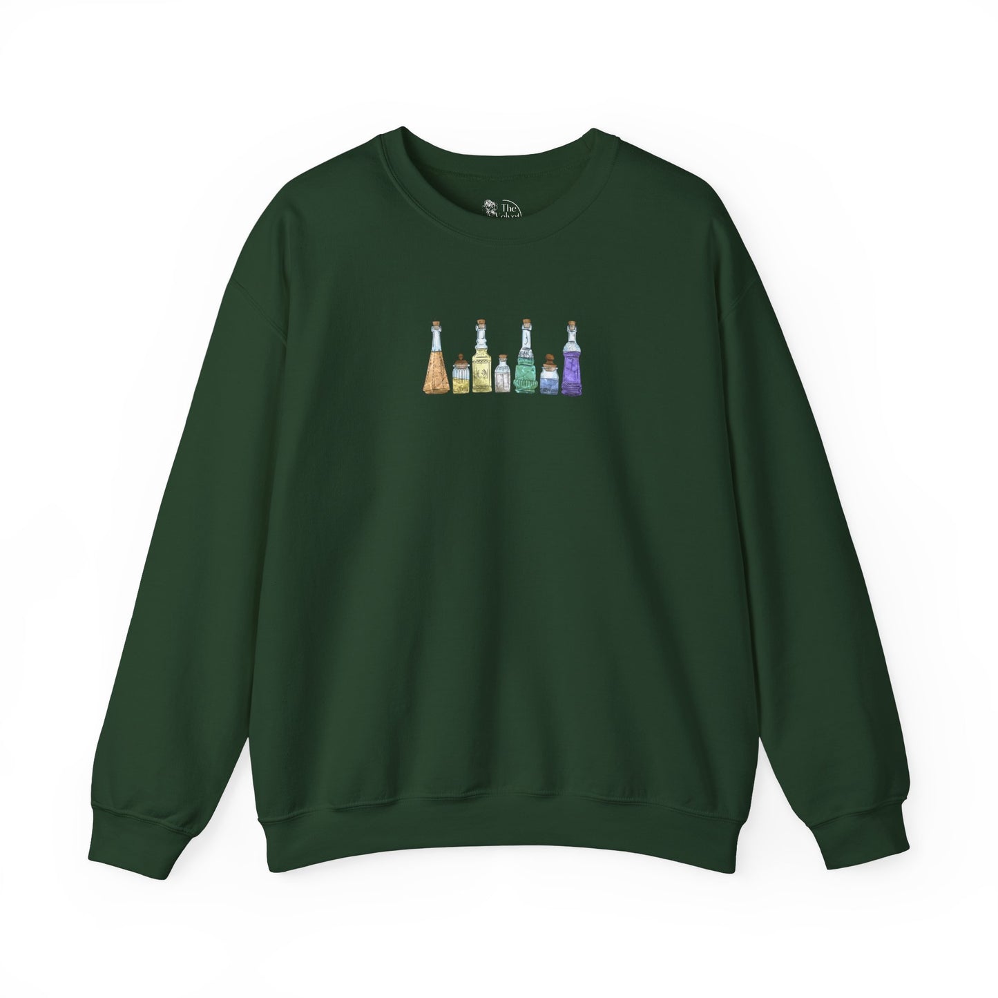 Genderfaun Pride Flag Potion Bottles - Adult Unisex Sweatshirt