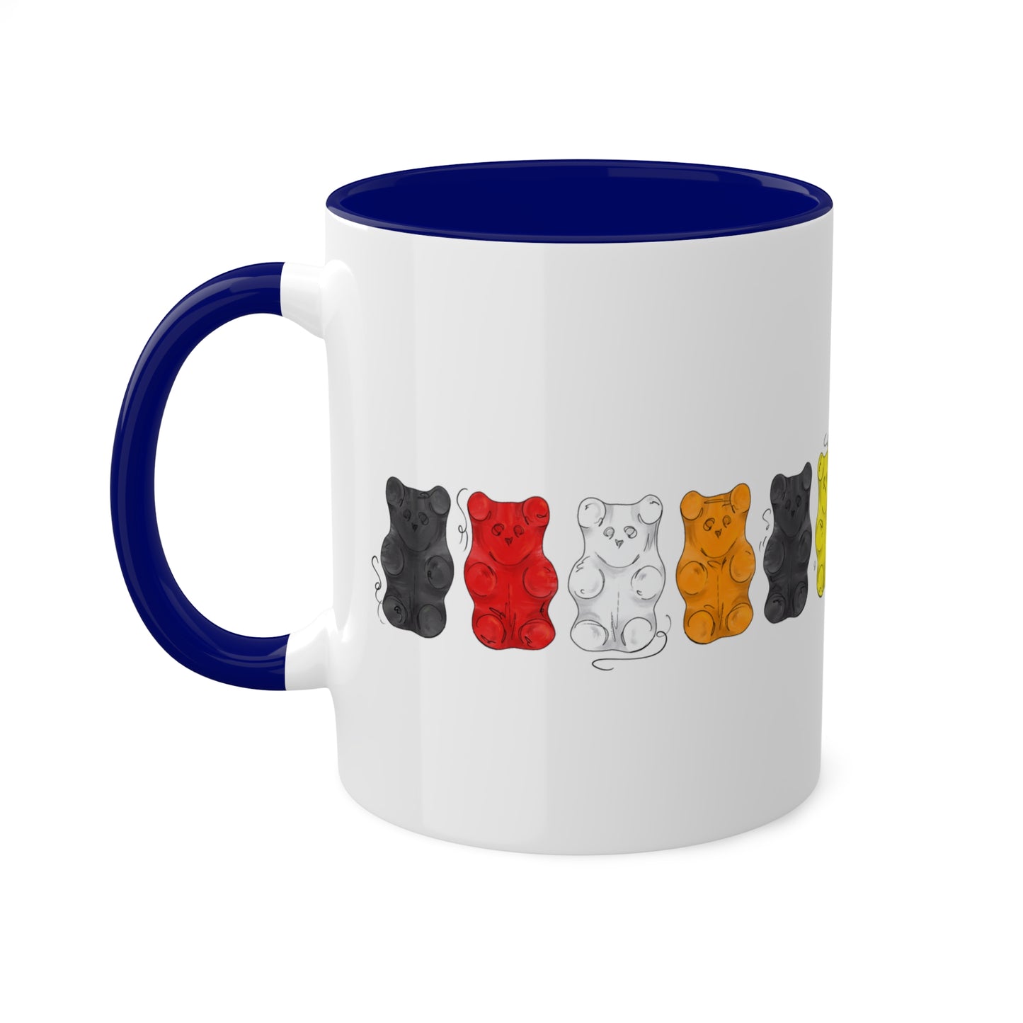 Straight Ally Pride Flag Gummy Bears - Mug