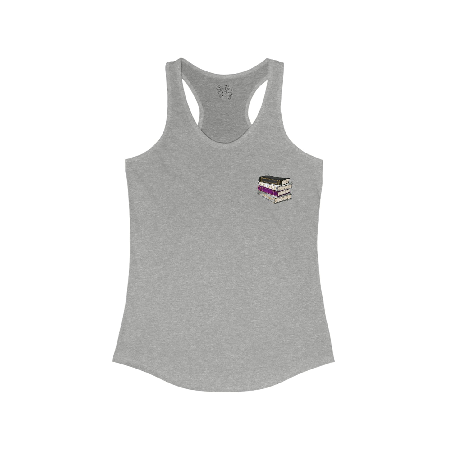 Demisexual Pride Flag Old Books - Womens Tank Top