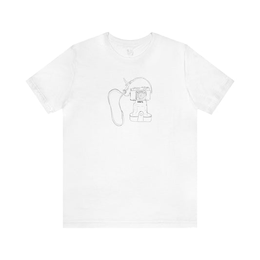 Camera Agfa Karat 36 Sketch - Unisex T-Shirt