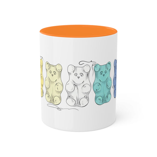 Genderfaun Pride Flag Gummy Bears - Mug