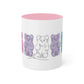 Bigender Pride Flag Gummy Bears - Mug