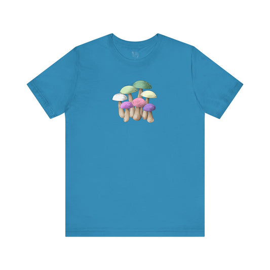 Genderfae Pride Flag Mushrooms - Unisex T-Shirt