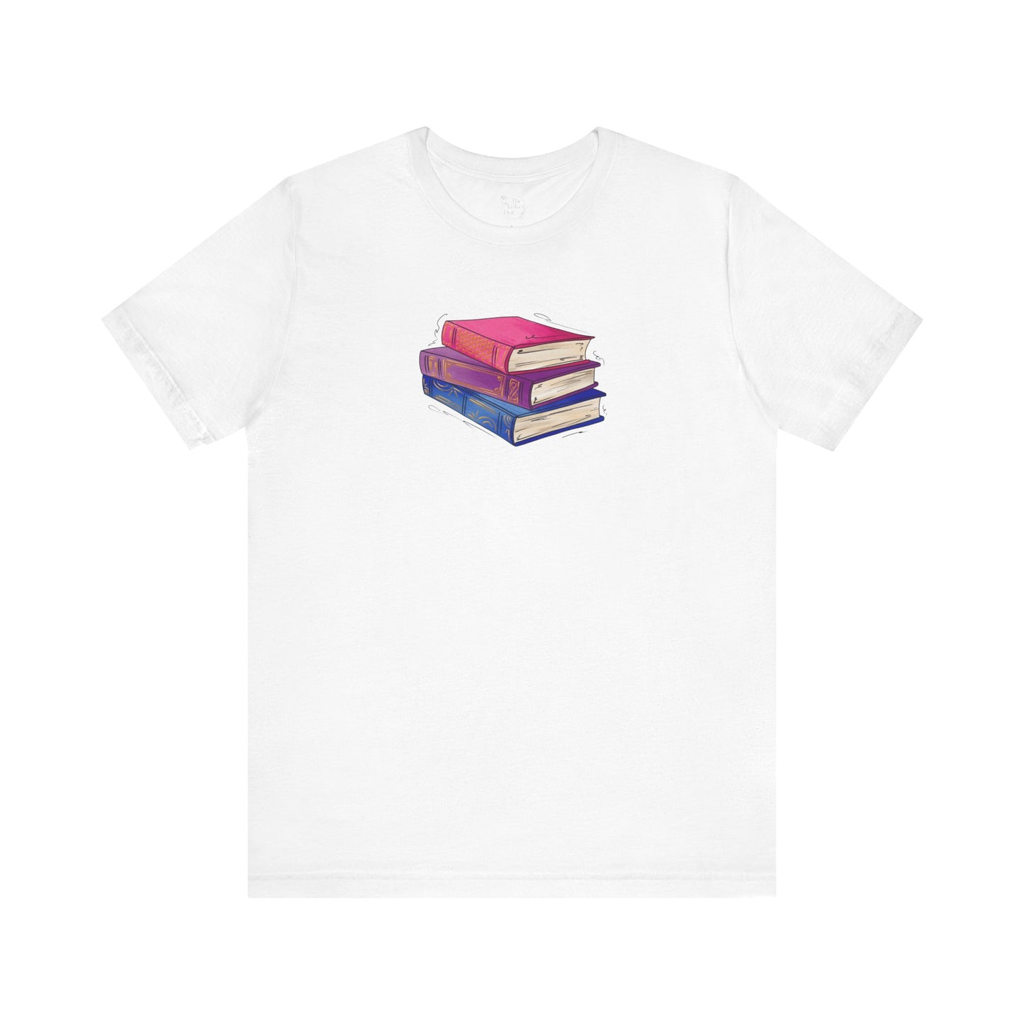 Bisexual Pride Flag Old Books - Unisex T-Shirt