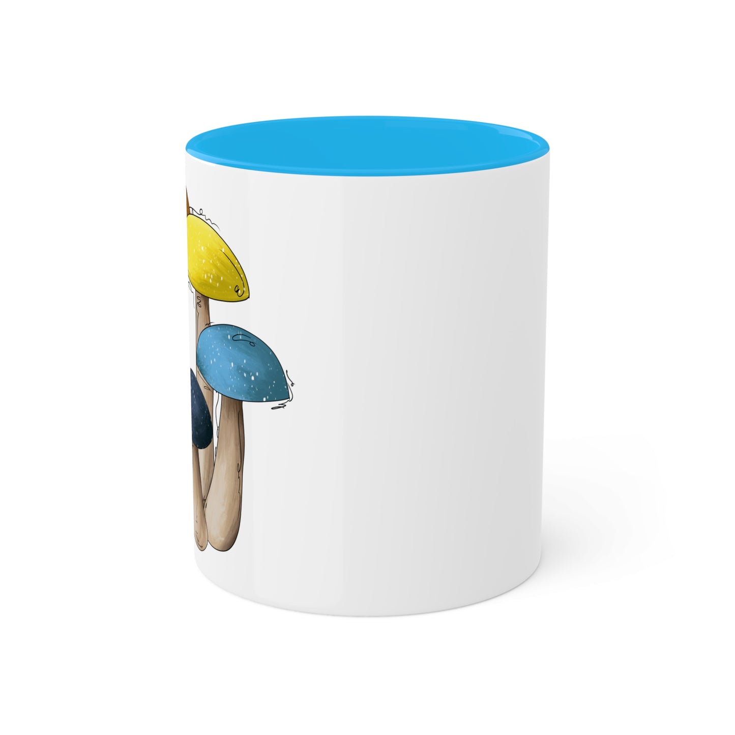 Aroace Pride Flag Mushrooms - Mug