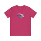 Bisexual Pride Flag Old Books - Unisex T-Shirt