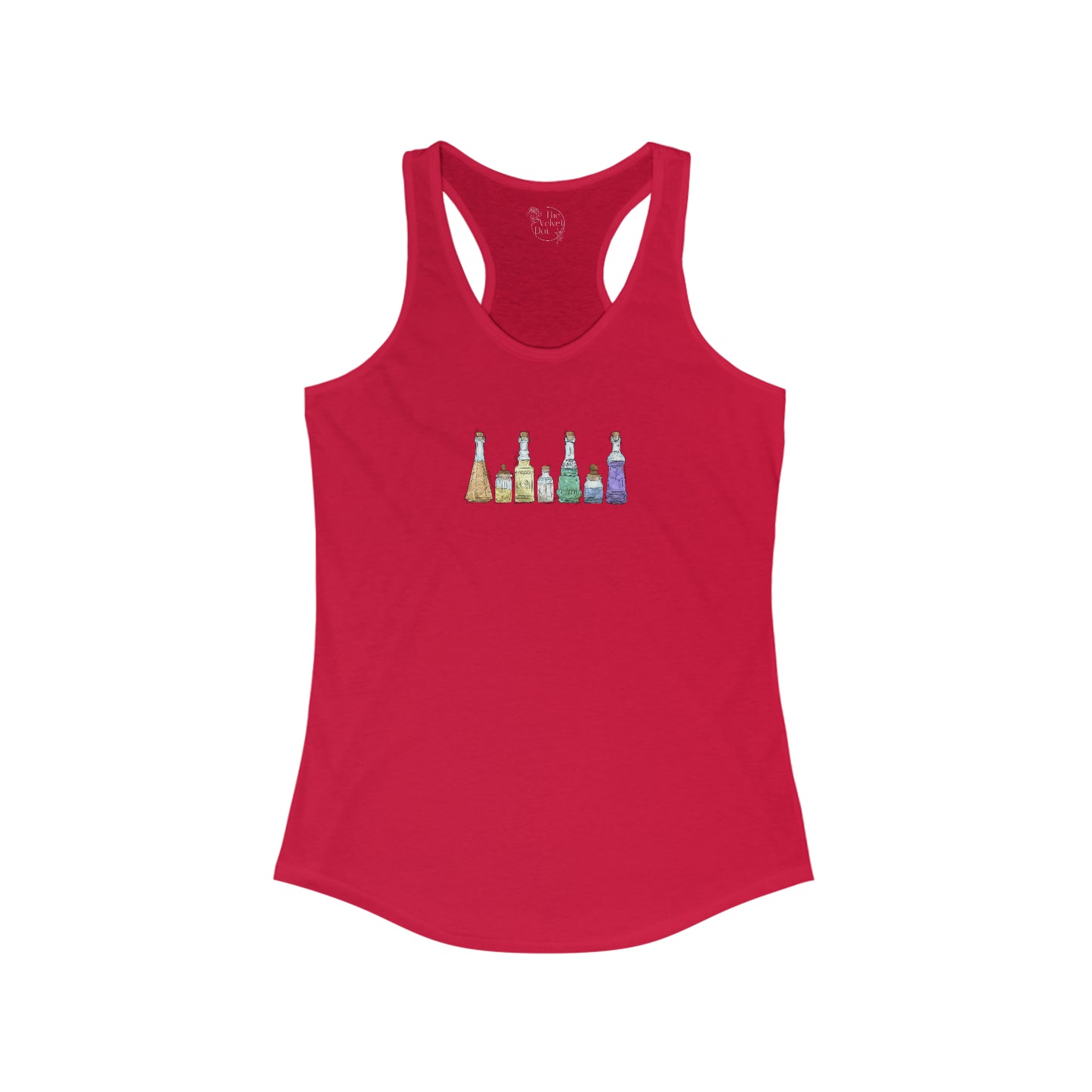 Genderfaun Pride Potion Bottles - Womens Tank Top