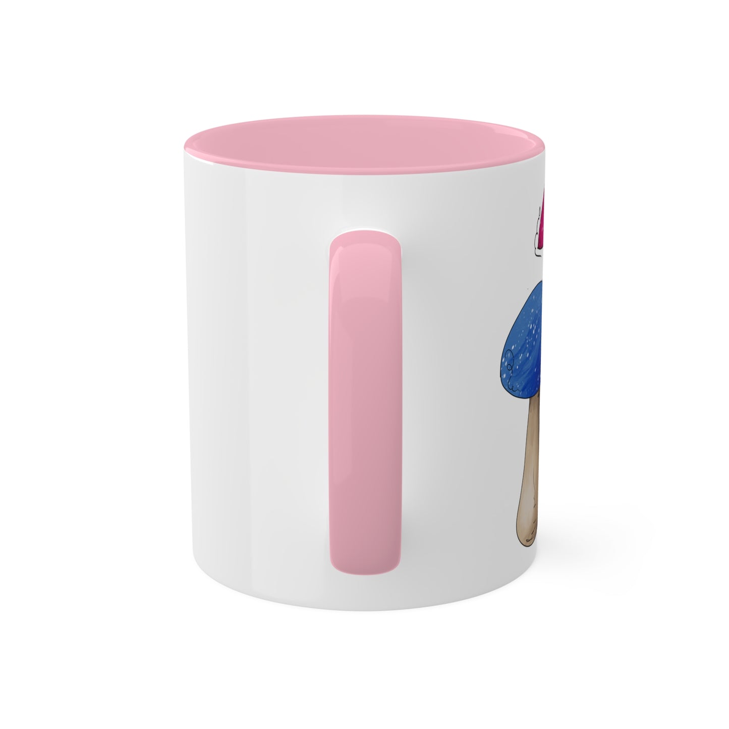 Bisexual Pride Flag Mushrooms - Mug