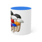 Straight Ally Pride Flag Mushrooms - Mug