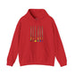 Gay Pride Flag Paint Brushes - Adult Unisex Hoodie