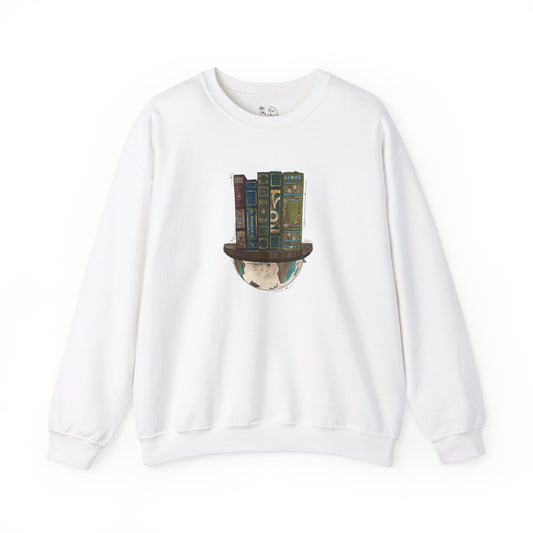 Globe and Vintage Books - Adult Unisex Sweatshirt