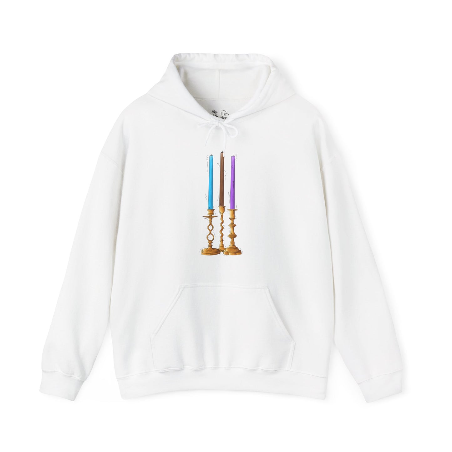 Androsexual Pride Flag Candlesticks - Adult Unisex Hoodie