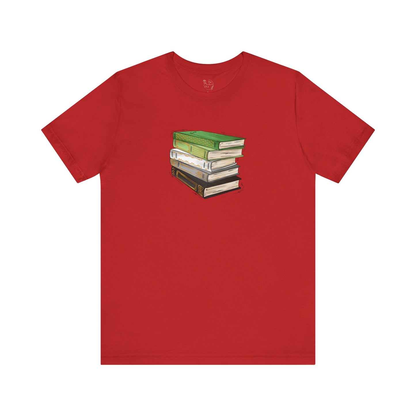 Aromantic Pride Flag Old Books - Unisex T-Shirt