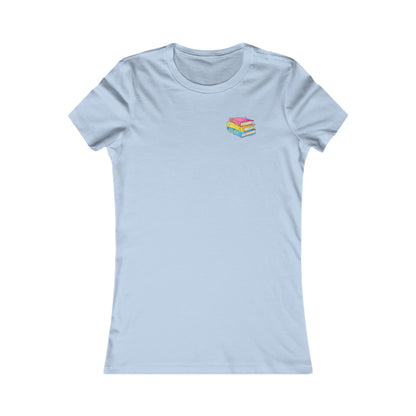 Pansexual Pride Flag Old Books - Women's T-Shirt