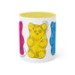 Pansexual Pride Flag Gummy Bears - Mug