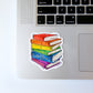 Gay Pride Old Books - Sticker