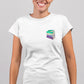Gay Male MLM Pride Flag Old Books - Women's T-Shirt