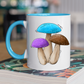 Androsexual Pride Flag Mushrooms - Mug