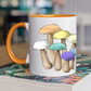 Genderfaun Pride Flag Mushrooms - Mug