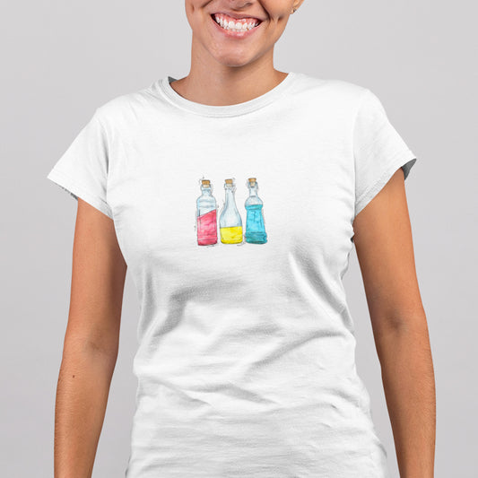Pansexual Pride Potion Bottles - Women's T-Shirt