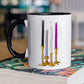 Asexual Pride Flag Candlesticks - Mug