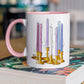 Bigender Pride Flag Candlesticks - Mug