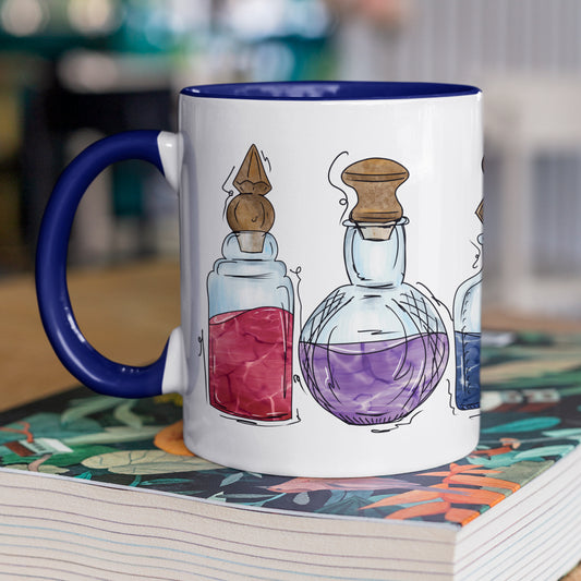 Bisexual Pride Flag Potion Bottles - Mug