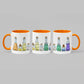 Genderfaun Pride Flag Potion Bottles - Mug