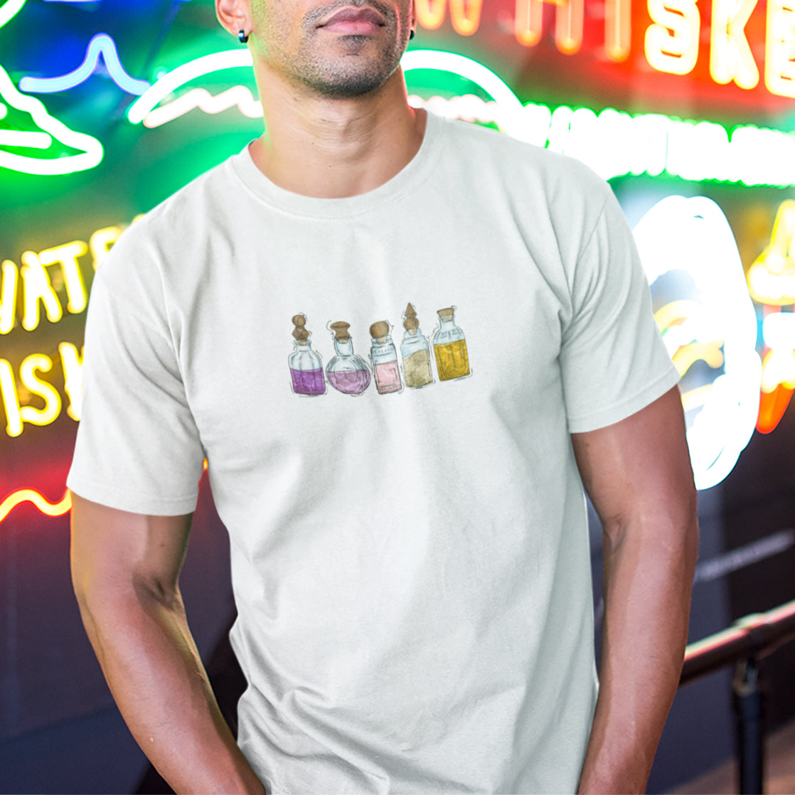 Trixic Pride Potion Bottles - Men's T-Shirt