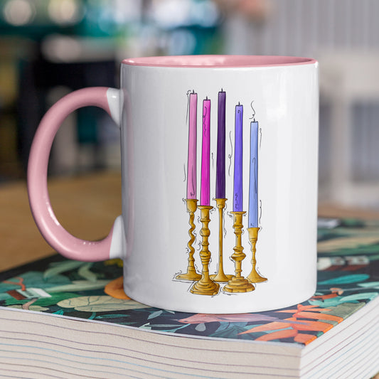 Omnisexual Pride Flag Candlesticks - Mug