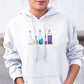 Polyamorous Pride Flag Potion Bottles - Adult Unisex Hoodie