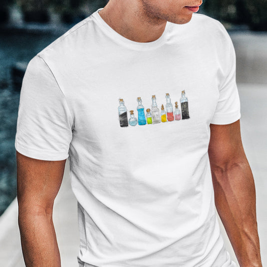 Queer Pride Potion Bottles - Men's T-Shirt