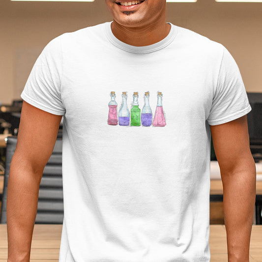 Trigender Pride Potion Bottles - Men's T-Shirt