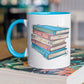 Transgender Pride Flag Old Books - Mug