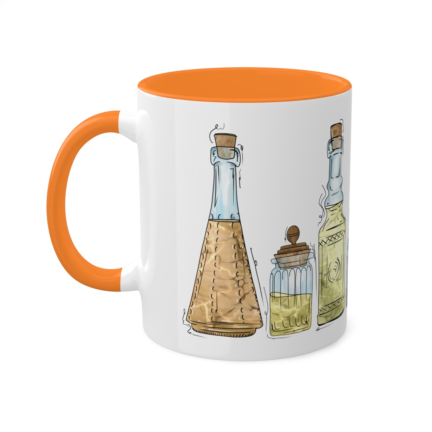 Genderfaun Pride Flag Potion Bottles - Mug