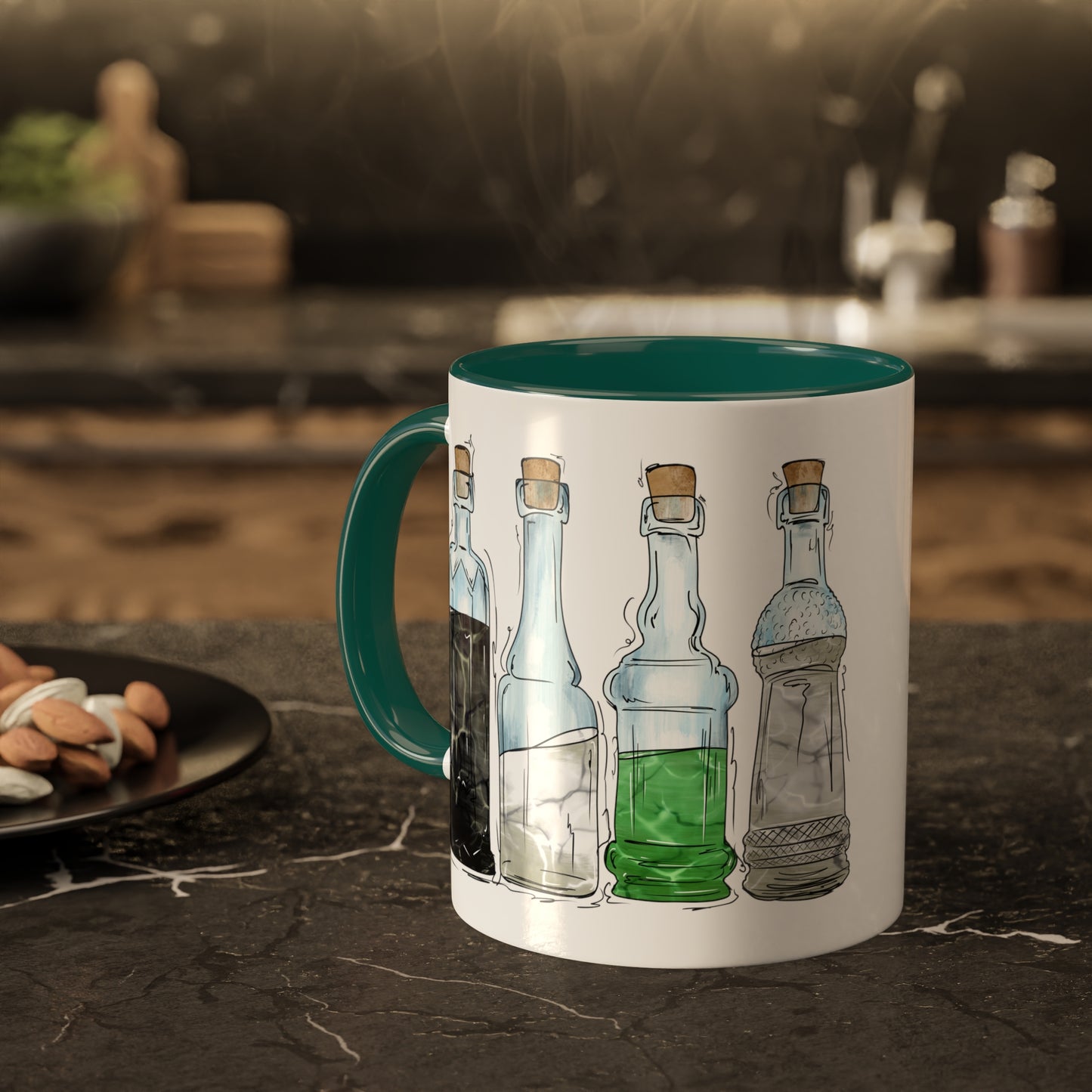 Demiromantic Pride Flag Potion Bottles - Mug