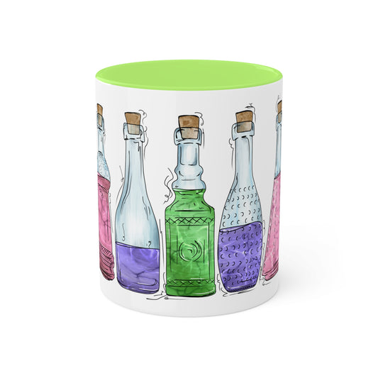 Trigender Pride Flag Potion Bottles - Mug