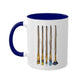 Aroace Pride Flag Paint Brushes - Mug