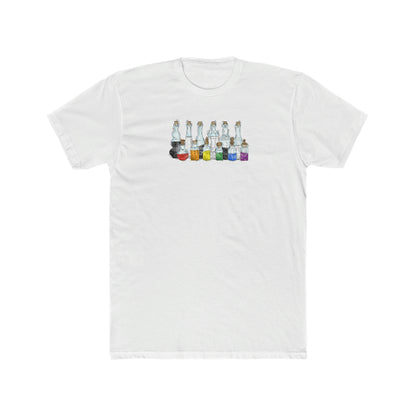 Straight Ally Pride Potion Bottles - Men's T-Shirt