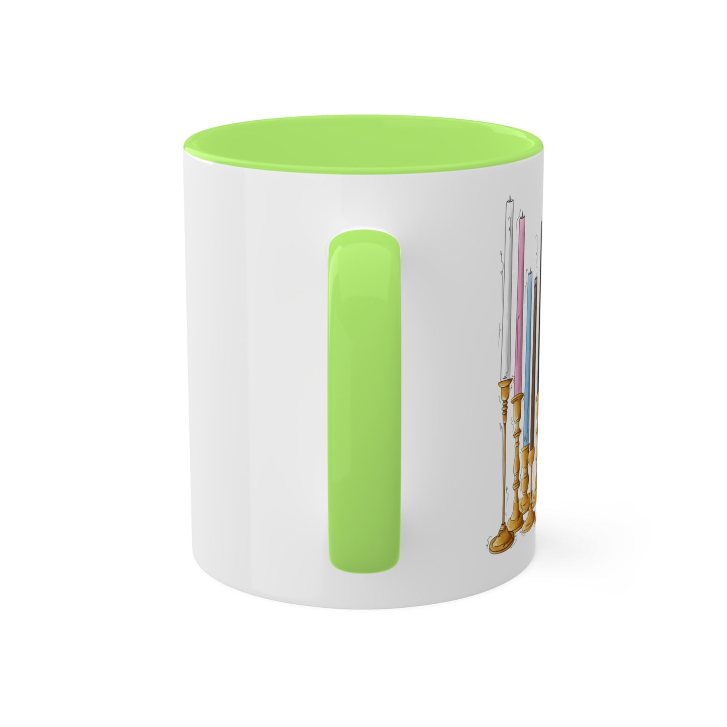 Progress Pride Flag Candlesticks - Mug