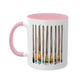 Queer Pride Flag Paint Brushes - Mug