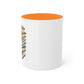 Genderfaun Pride Flag Old Books - Mug