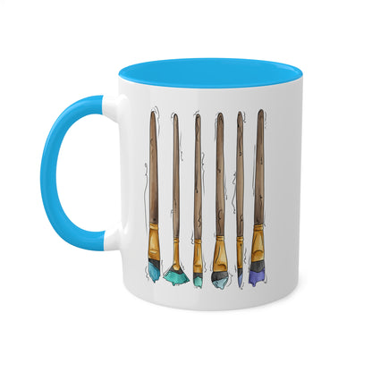 Neptunic Pride Flag Paint Brushes - Mug