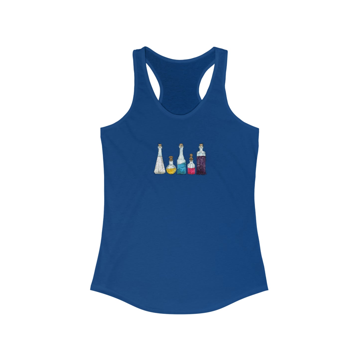 Polyamorous Pride Potion Bottles - Womens Tank Top