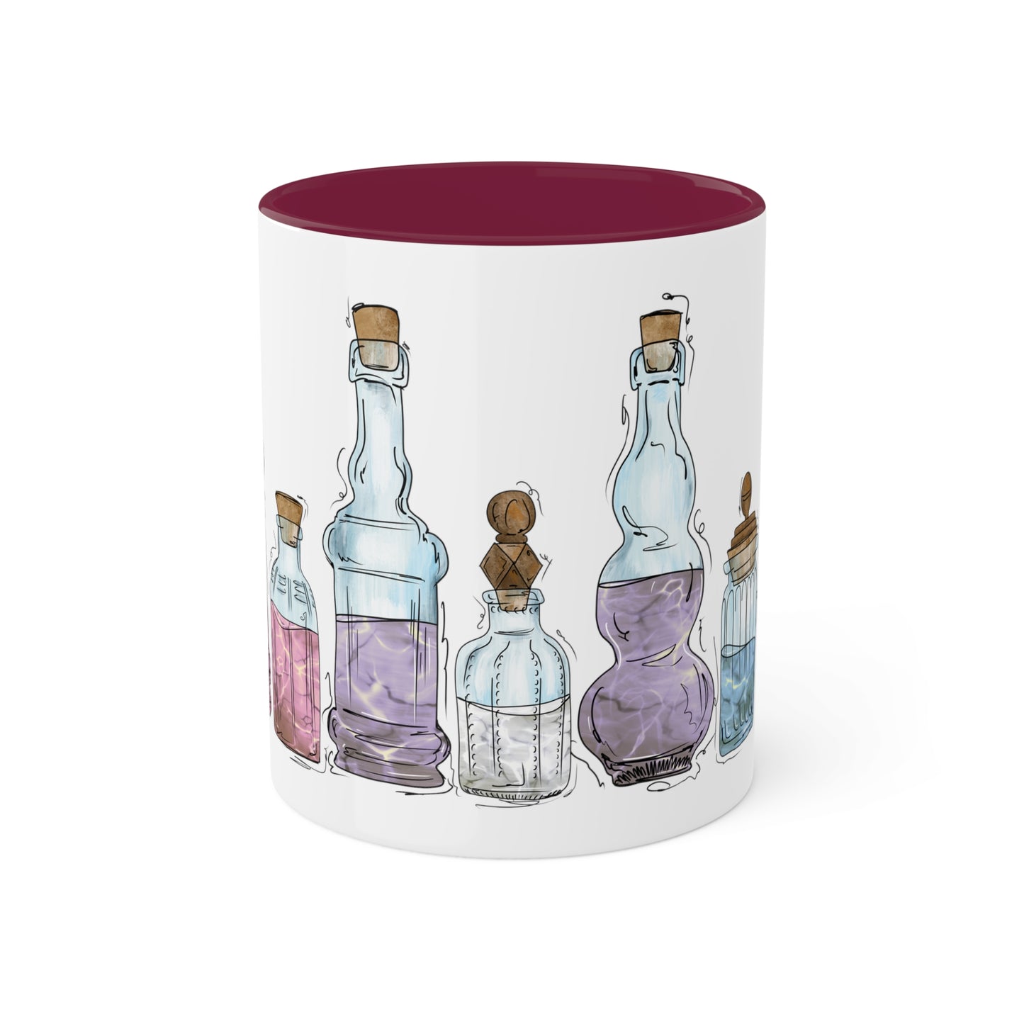 Bigender Pride Flag Potion Bottles - Mug