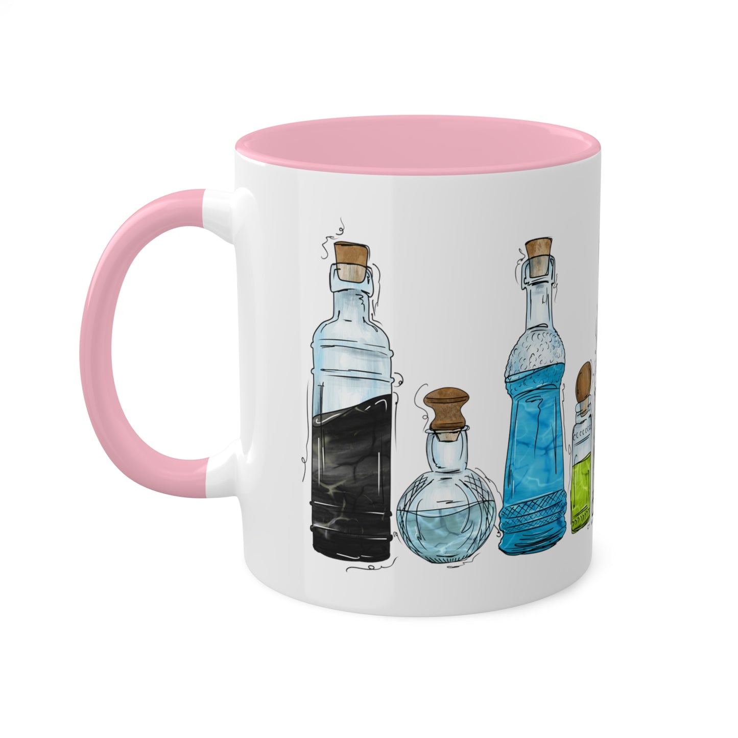 Queer Pride Flag Potion Bottles - Mug