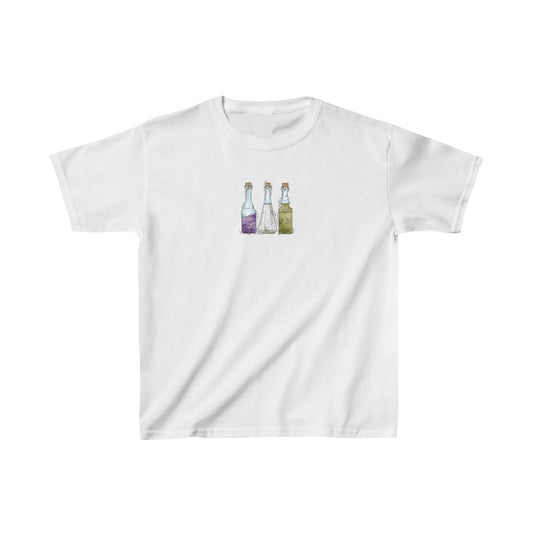 Genderqueer Pride Potion Bottles - Kids T-Shirt
