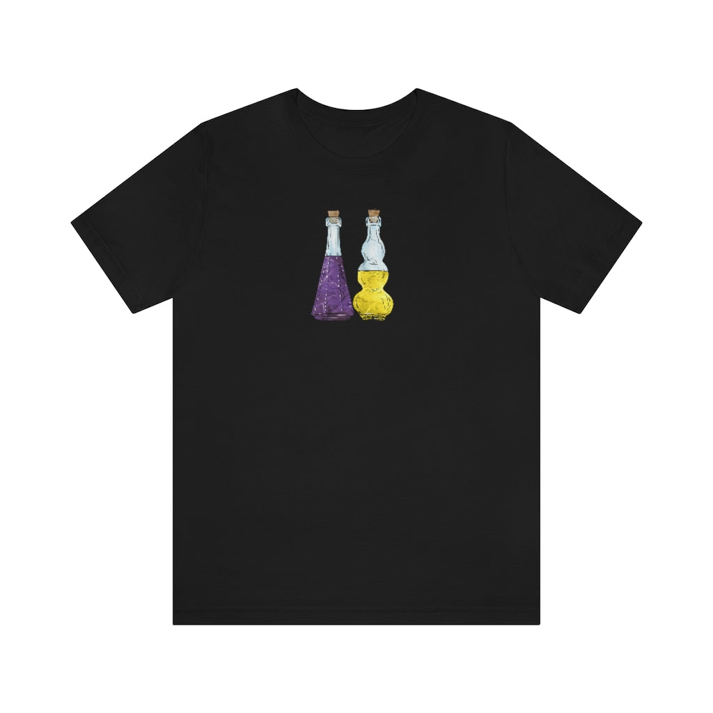 Intersex Pride Flag Potion Bottles - Unisex T-Shirt