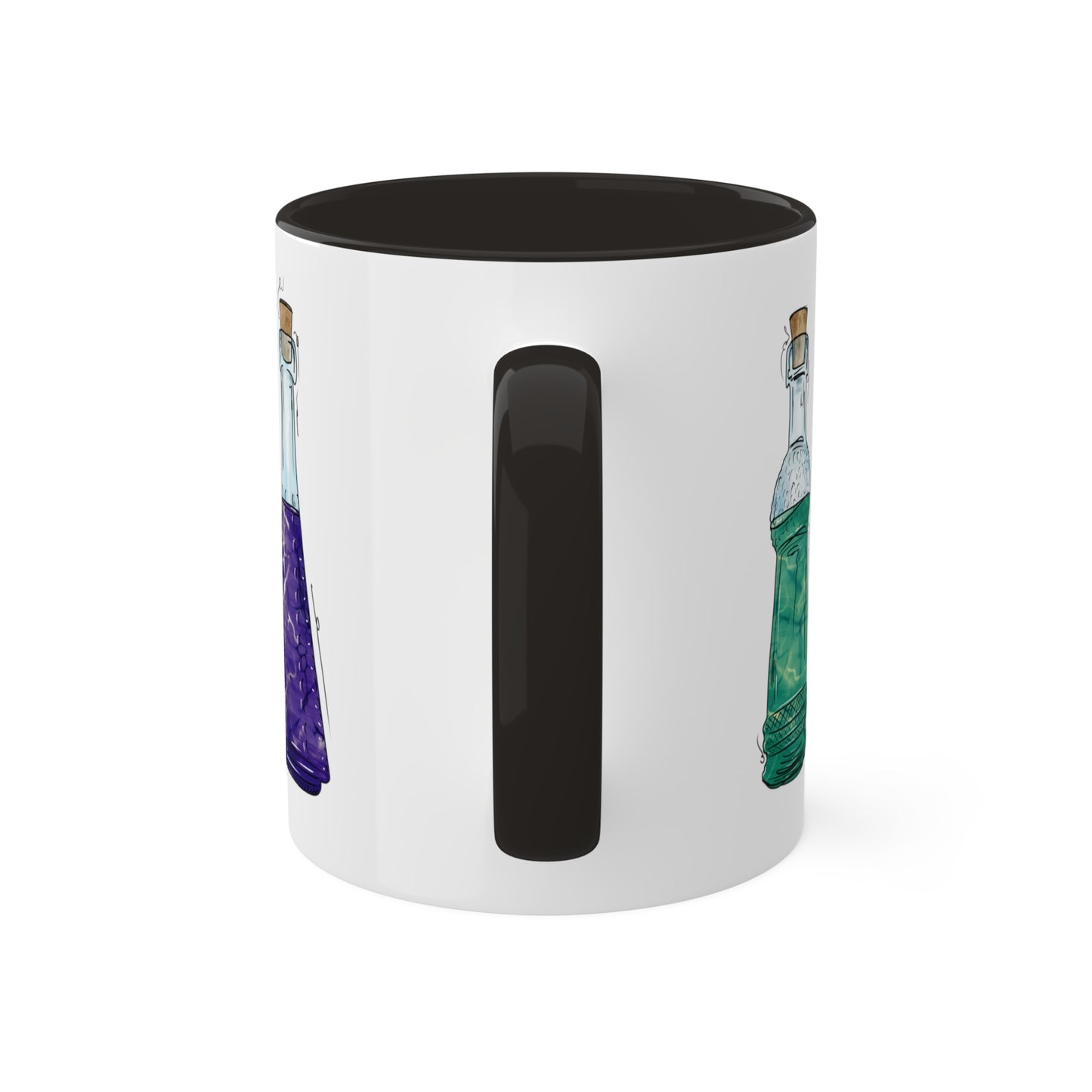 Gay Male MLM Pride Flag Potion Bottles - Mug